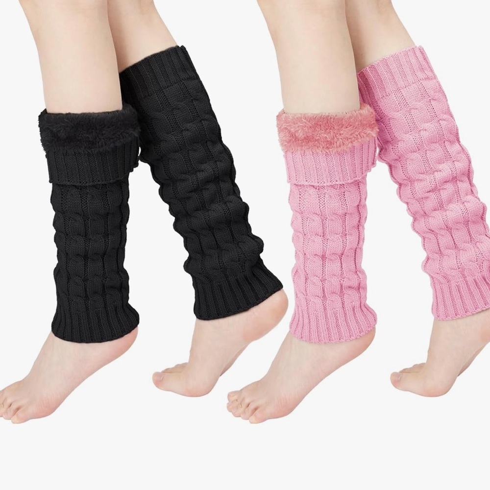 Socks Set of Three Headbands - Pink, olive green,Black
